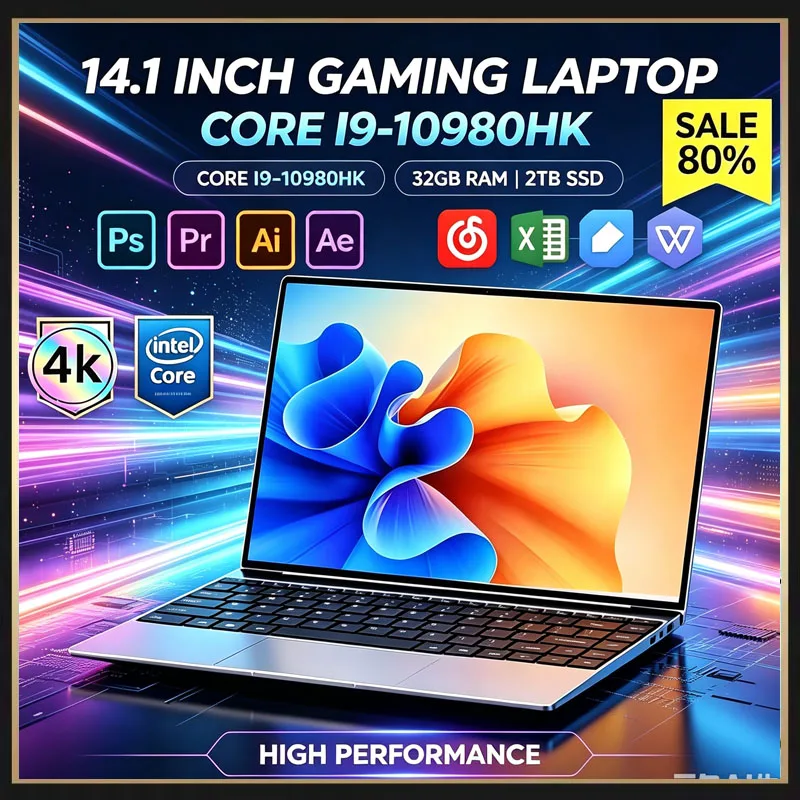 Ssd 2Tb - Ultra İnce 14.1 Dizüstü Bilgisayar, Intel
