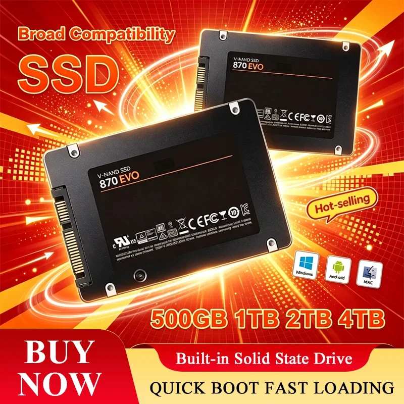 Samsung Ssd - 870 EVO SSD Katı Hal Diski