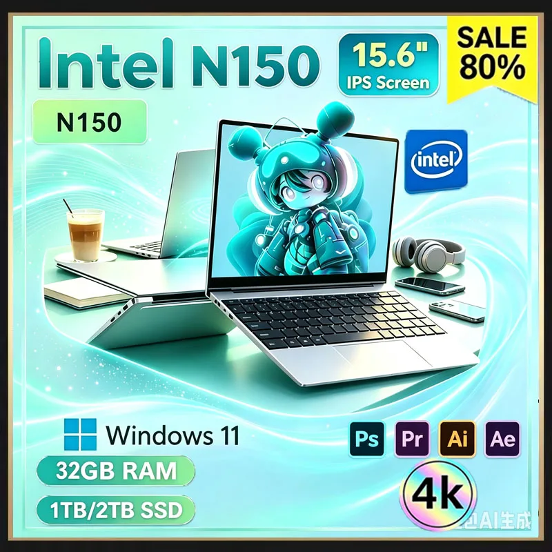 Ssd 2Tb - Intel Core N150 2026 Optimal 15.6