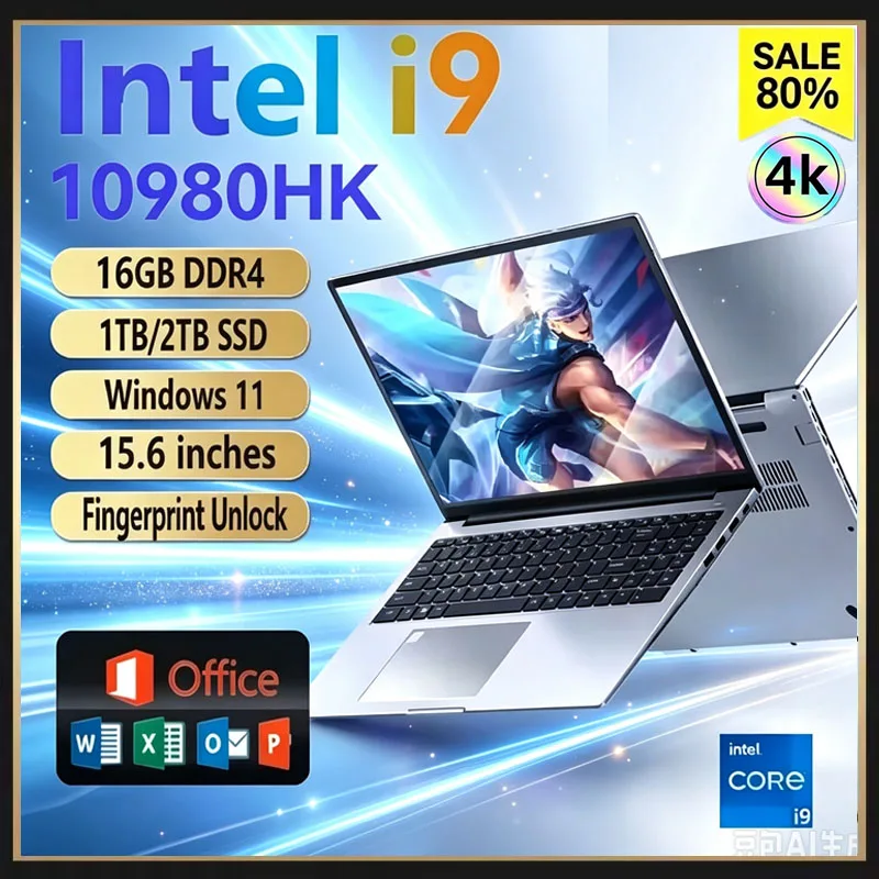 Ssd 2Tb - 15,6 inç Taşınabilir Dizüstü Bilgisayar, Intel