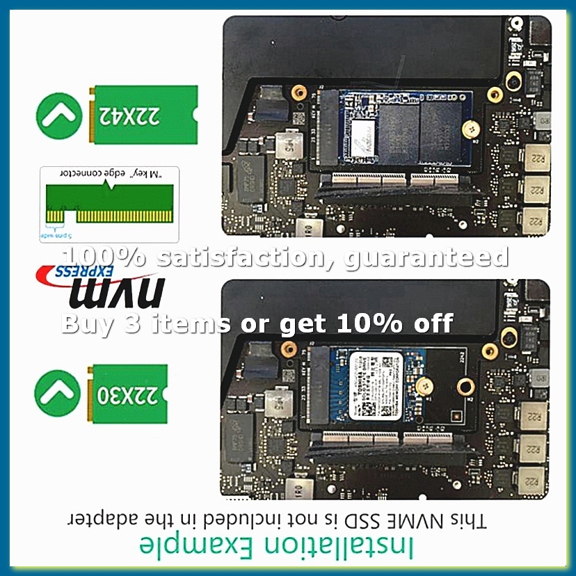 Nvme Ssd - M.2 NGFF M-Key NVME SSD Dönüştürme