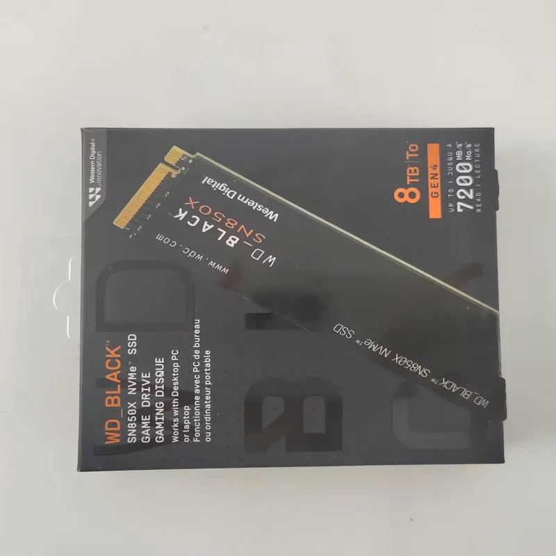 Nvme Ssd - Yeni WD_BLACK SN850X 8TB NVMe SSD