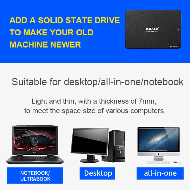 Kdata katı hal dahili diskleri - Ssd 500Gb incelemesi ve fiyatı