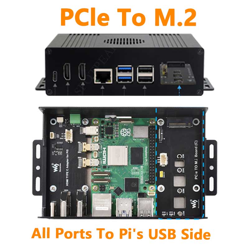 Raspberry Pi 5'li Kutu Kasa Ki - Nvme Ssd incelemesi ve fiyatı