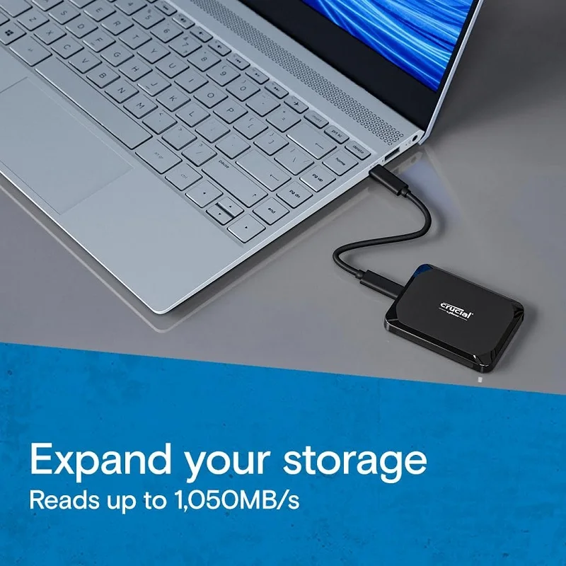Crucial X9 4TB Taşınabilir SSD - External Ssd incelemesi ve fiyatı