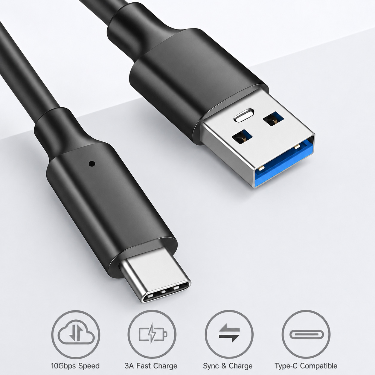 USB 3.2 Tip C - A Kablo 10Gbps - Samsung Ssd incelemesi ve fiyatı