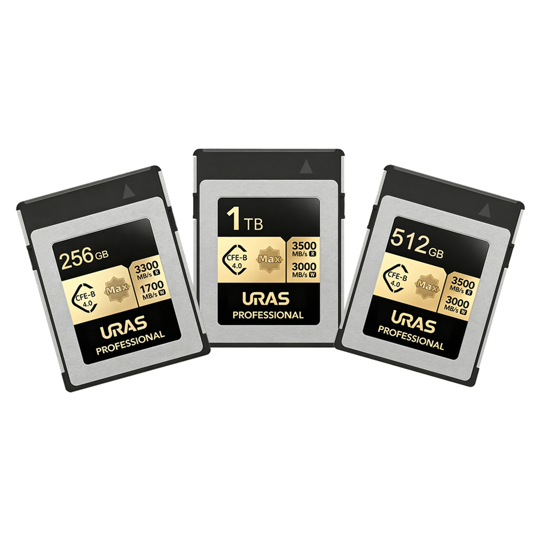 URAS CFexpress 4.0 Tip B Hafız - Memory Card Ssd incelemesi ve fiyatı