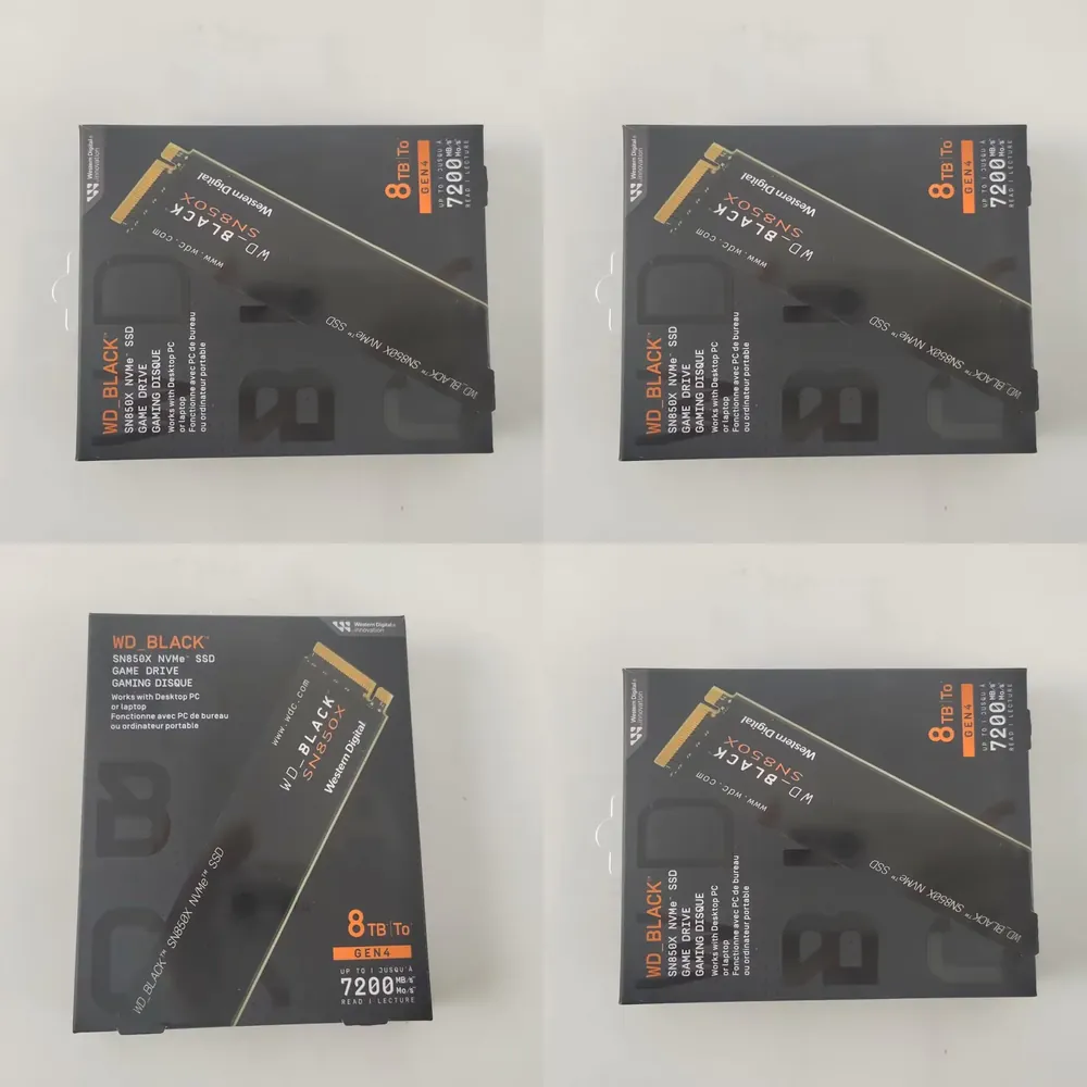 Yeni WD_BLACK SN850X 8TB NVMe  - Nvme Ssd incelemesi ve fiyatı
